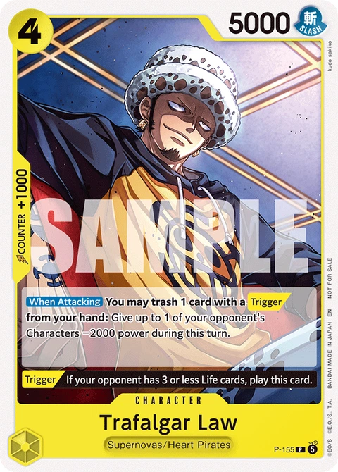 Trafalgar Law - One Piece Card Game card