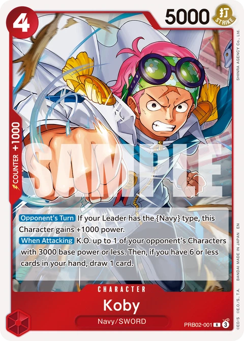 Koby - One Piece Card Game card