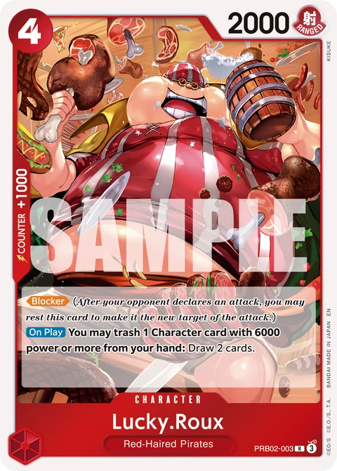 Lucky.Roux - One Piece Card Game card