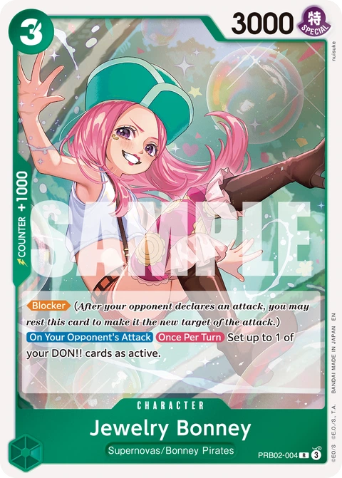 Jewelry Bonney - One Piece Card Game card