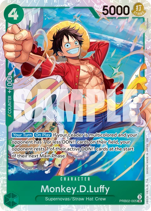 Monkey.D.Luffy - One Piece Card Game card