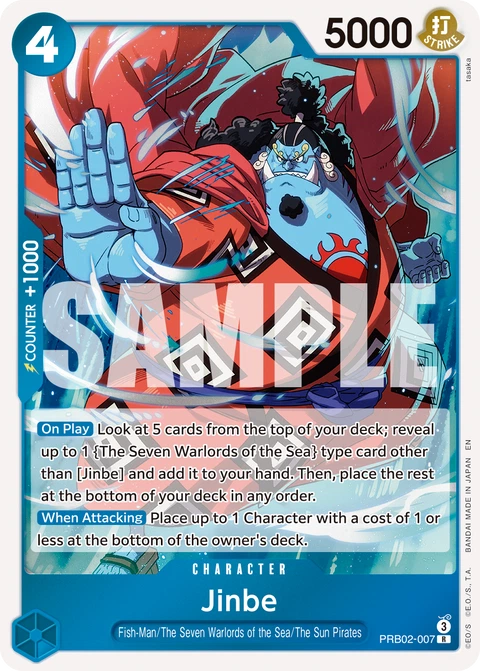 Jinbe - One Piece Card Game card