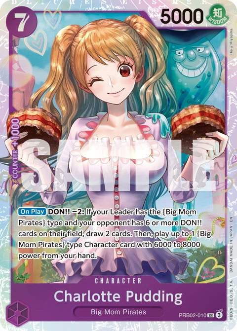 Charlotte Pudding - One Piece Card Game card