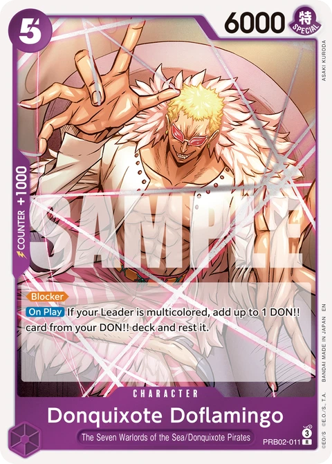Donquixote Doflamingo - One Piece Card Game card