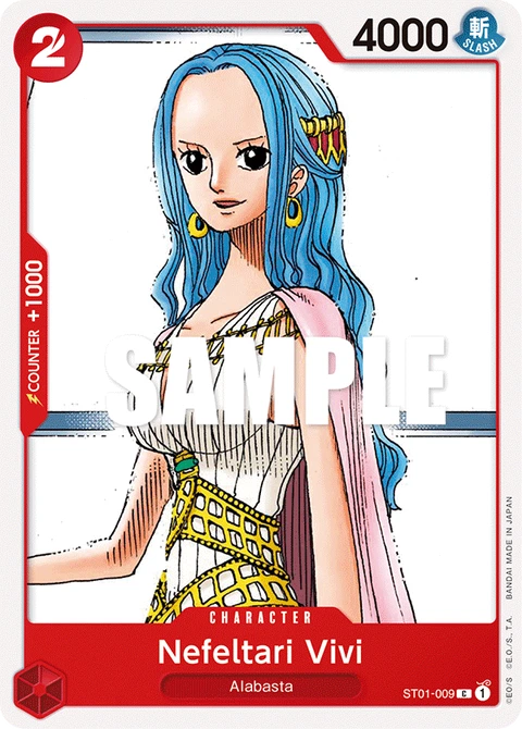 Nefeltari Vivi - One Piece Card Game card