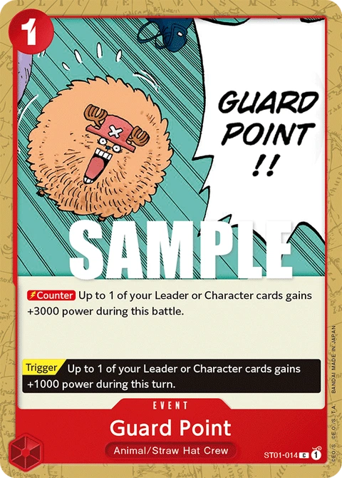 Guard Point - One Piece Card Game card