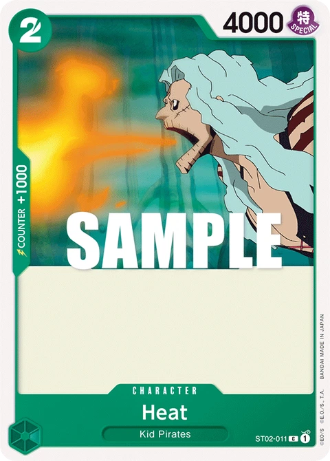 Heat - One Piece Card Game card