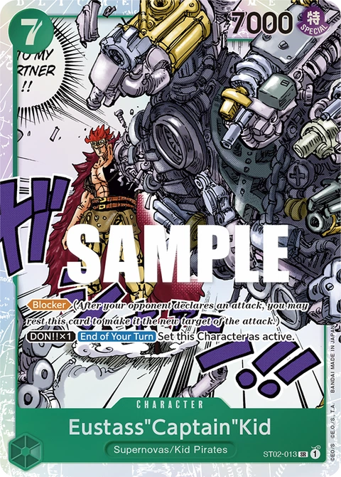Eustass"Captain"Kid - One Piece Card Game card