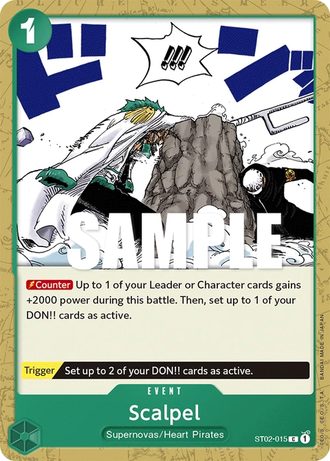 Scalpel - One Piece Card Game card