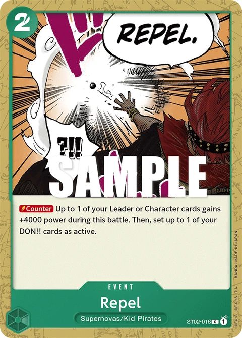 Repel - One Piece Card Game card