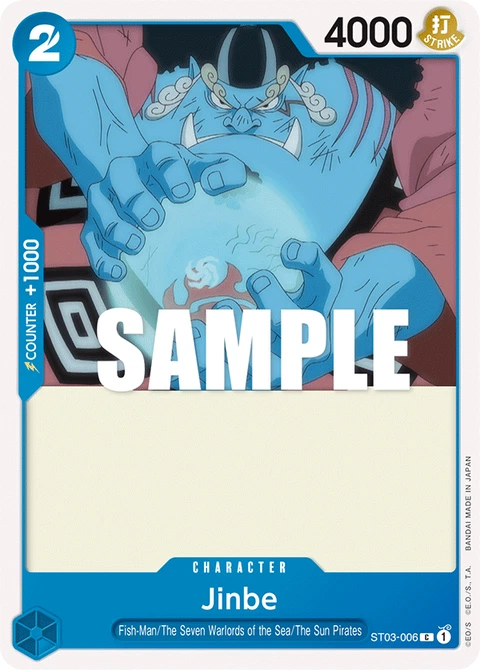 Jinbe - One Piece Card Game card