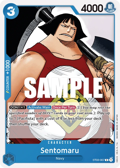 Sentomaru - One Piece Card Game card