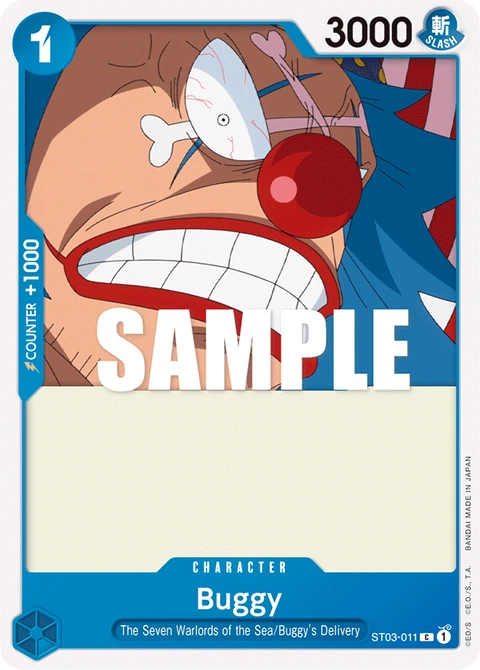 Buggy - One Piece Card Game card