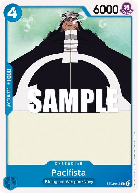 Pacifista - One Piece Card Game card