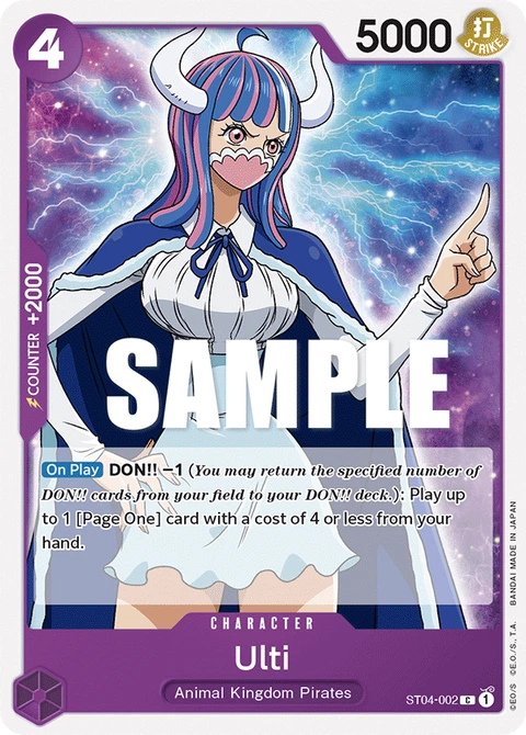 Ulti - One Piece Card Game card