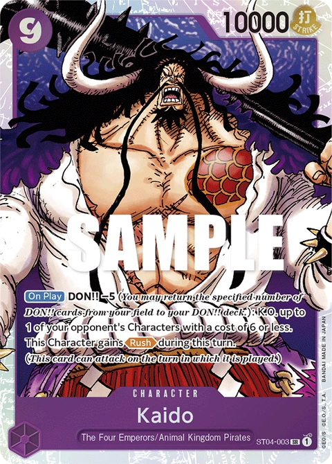 Kaido - One Piece Card Game card