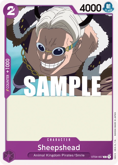 Sheepshead - One Piece Card Game card