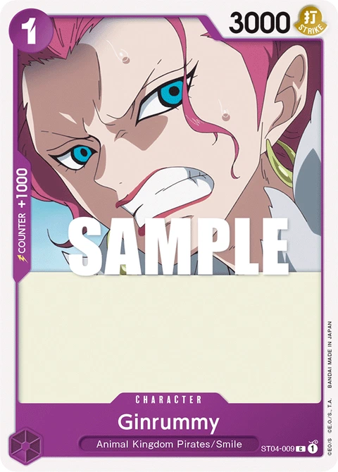 Ginrummy - One Piece Card Game card