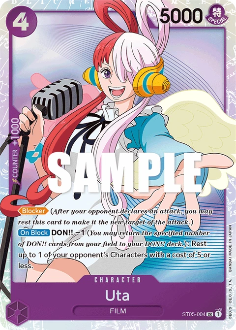 Uta - One Piece Card Game card