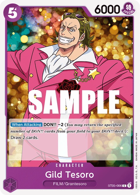 Gild Tesoro - One Piece Card Game card