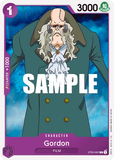 Gordon - One Piece Card Game card
