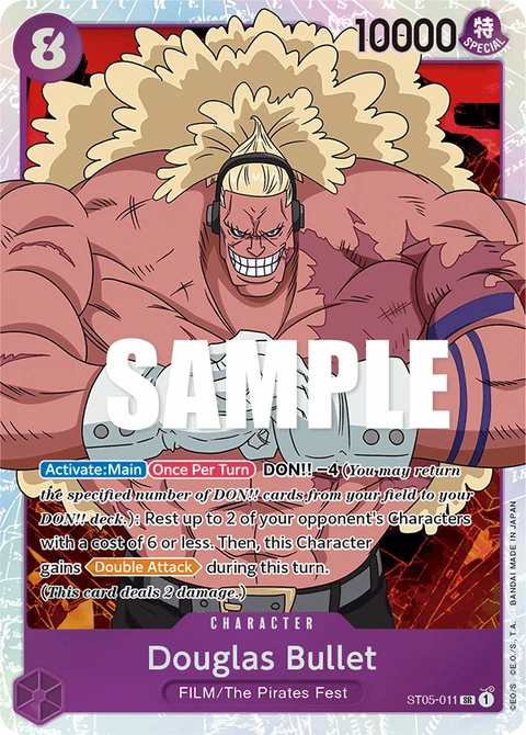 Douglas Bullet - One Piece Card Game card