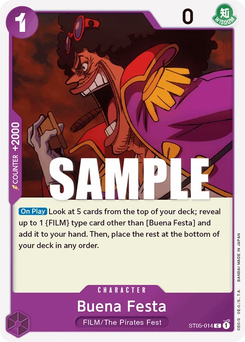 Buena Festa - One Piece Card Game card
