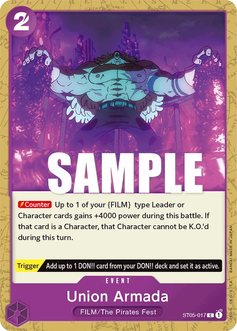 Union Armada - One Piece Card Game card