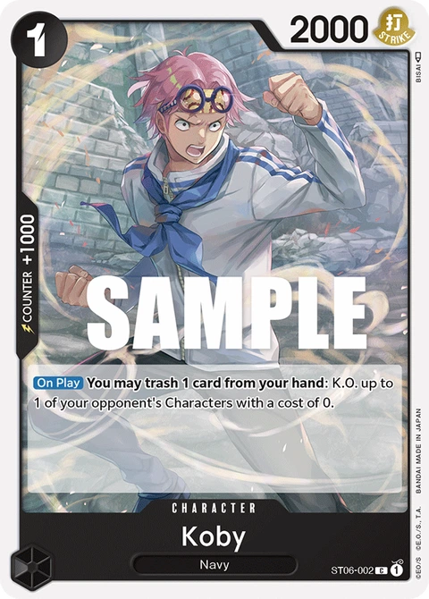 Koby - One Piece Card Game card