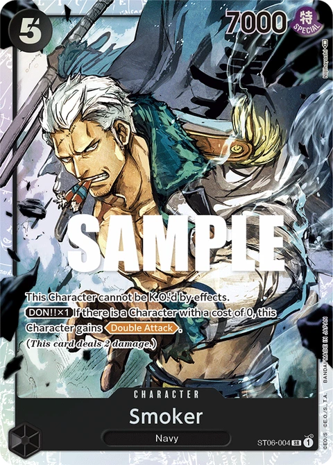 Smoker - One Piece Card Game card