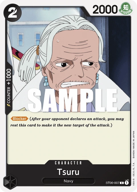 Tsuru - One Piece Card Game card