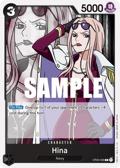 Hina - One Piece Card Game card