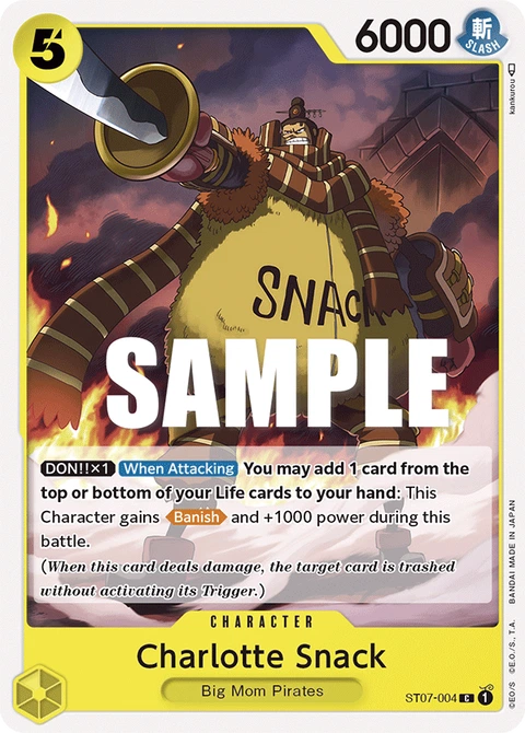 Charlotte Snack - One Piece Card Game card