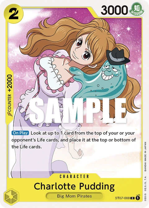 Charlotte Pudding - One Piece Card Game card