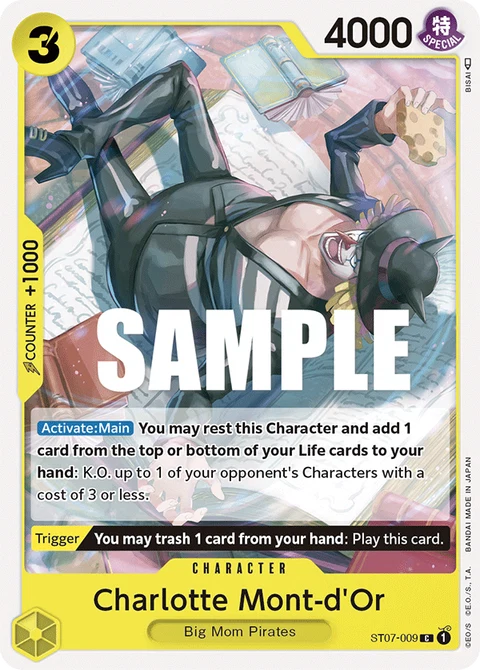Charlotte Mont-d'or - One Piece Card Game card