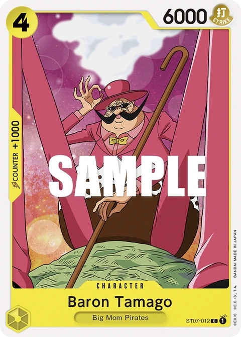 Baron Tamago - One Piece Card Game card