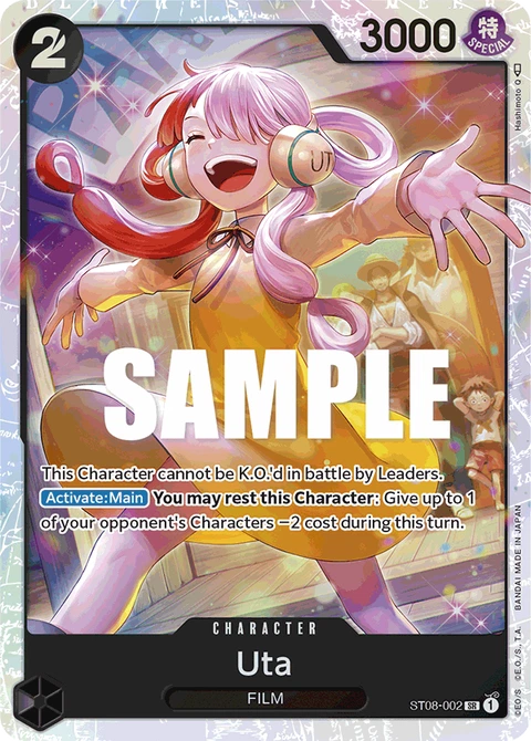 Uta - One Piece Card Game card