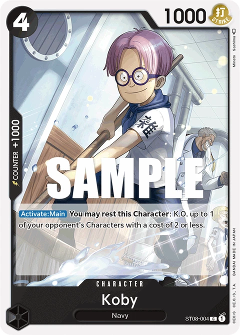 Koby - One Piece Card Game card