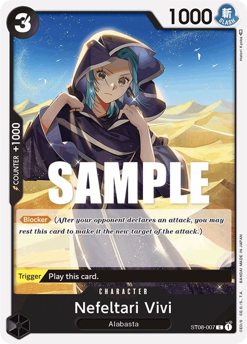 Nefeltari Vivi - One Piece Card Game card