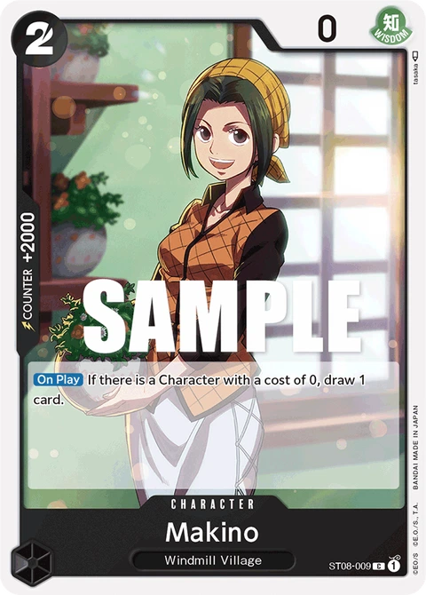 Makino - One Piece Card Game card