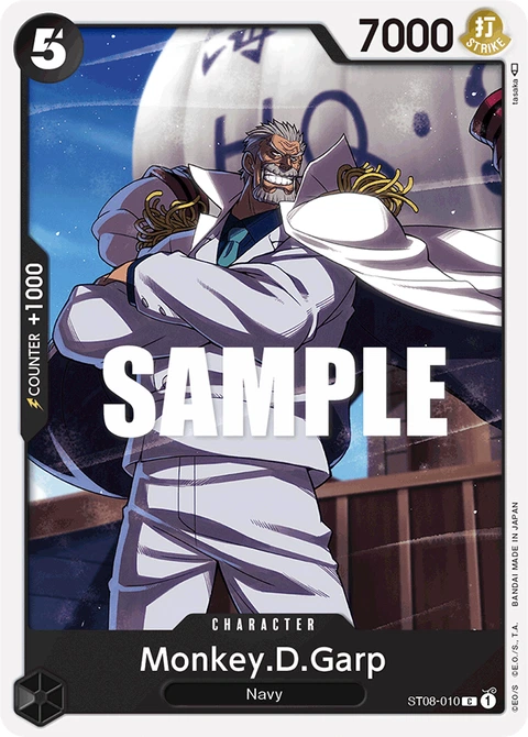 Monkey.D.Garp - One Piece Card Game card