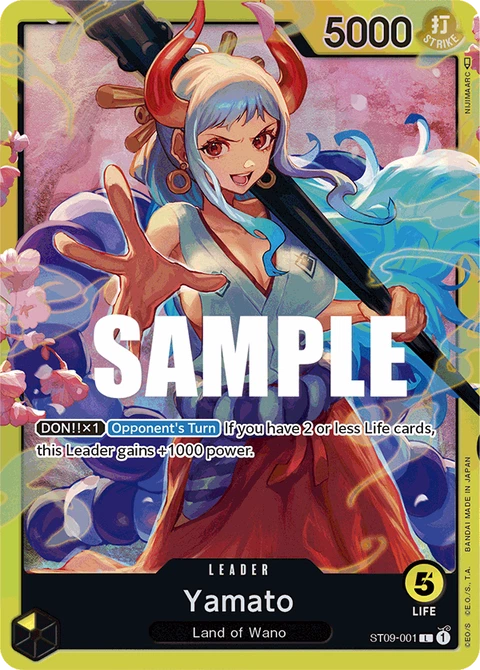 Yamato, One Piece Card Game Leader