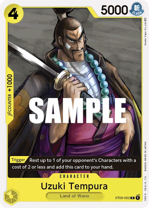 Uzuki Tempura - One Piece Card Game card