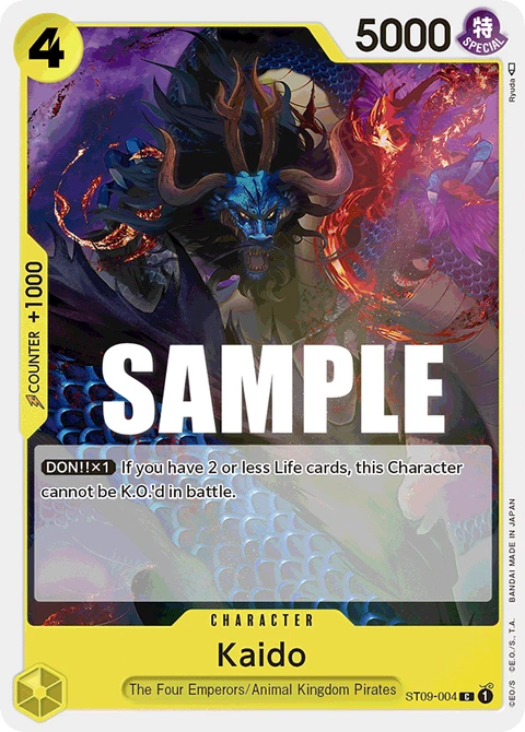 Kaido - One Piece Card Game card