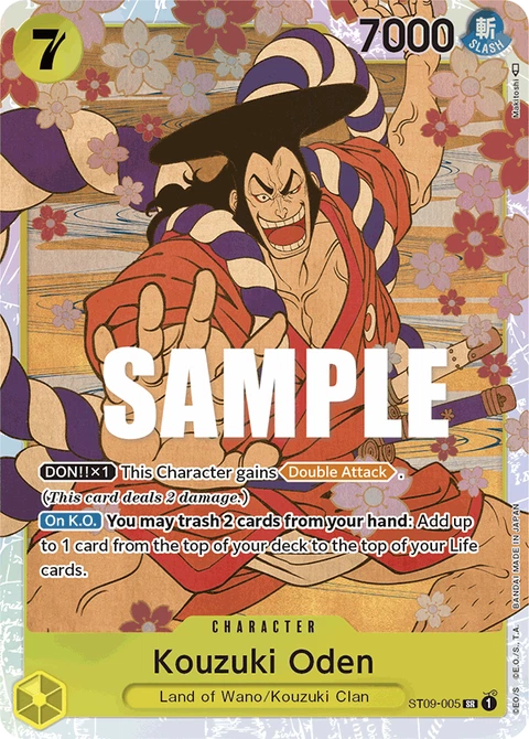 Kouzuki Oden - One Piece Card Game card