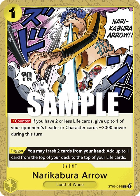 Narikabura Arrow - One Piece Card Game card
