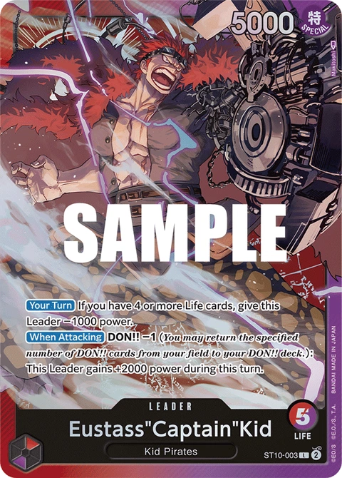 Eustass"Captain"Kid - One Piece Card Game card