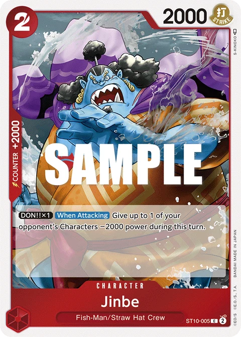 Jinbe - One Piece Card Game card