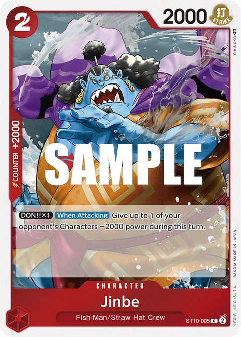 Jinbe - One Piece Card Game card
