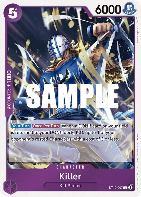 Killer - One Piece Card Game card
